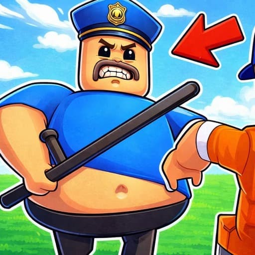 The game Obby - Escape Barry