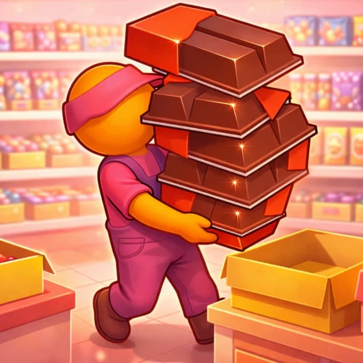 The game Candy Packing Store