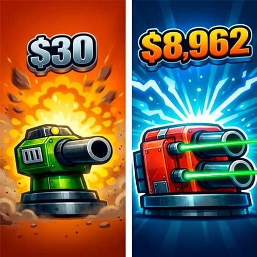 The game Pumpkin Defense: Merge Cannon