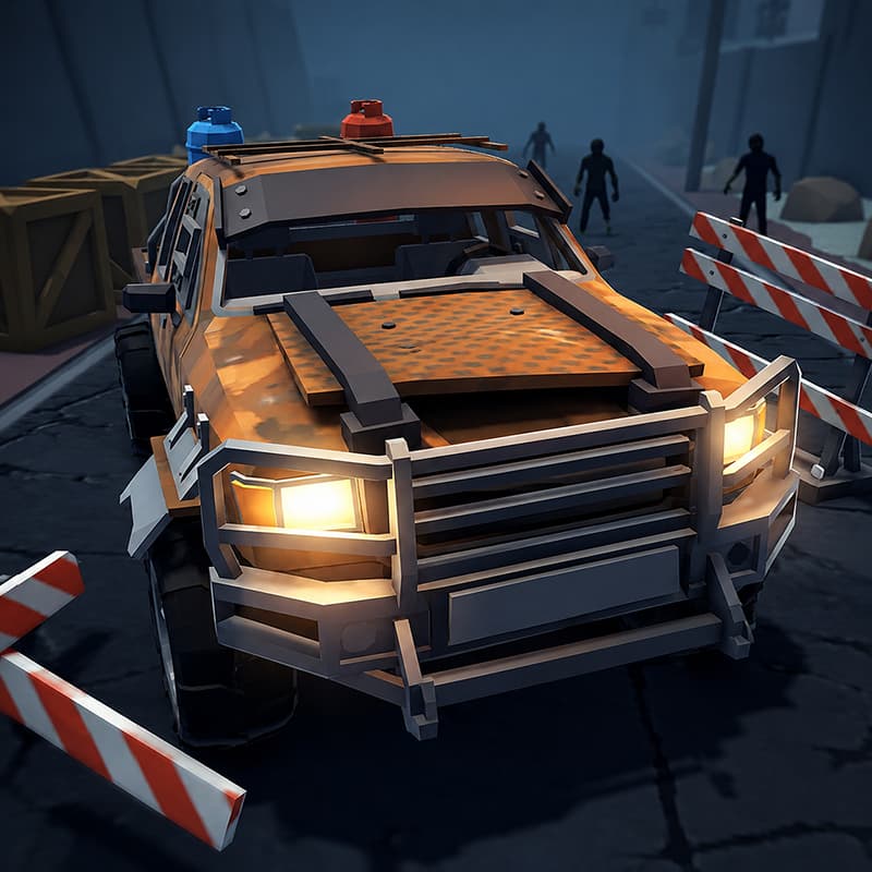 The game Cars vs Zombies