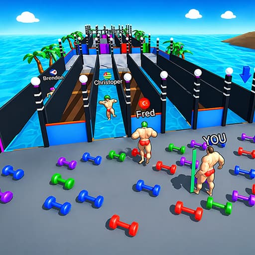 The game Muscle Race Game 2