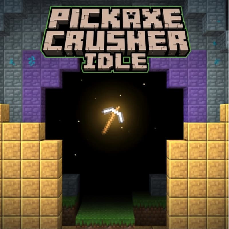 The game Pickaxe Crusher Idle