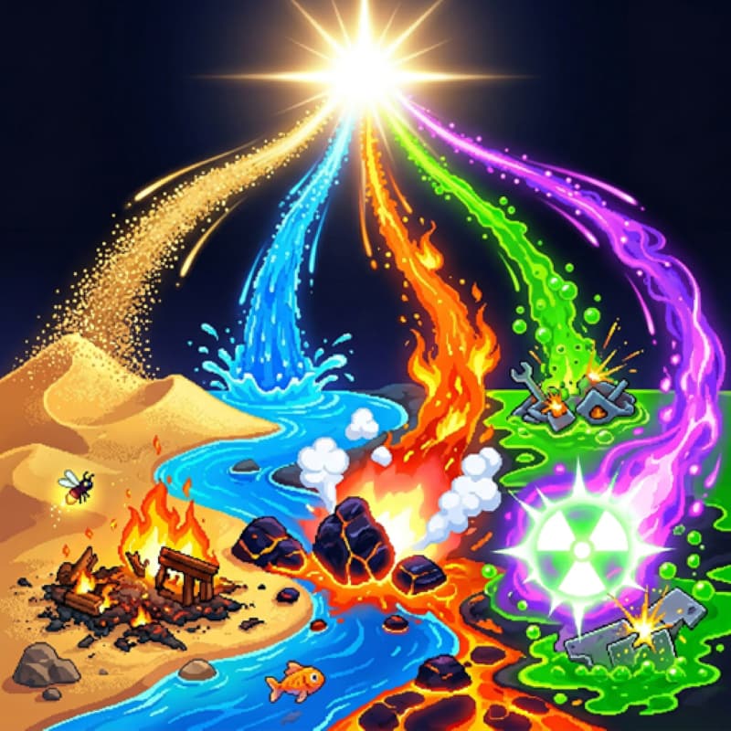 The game Sandbox: Particle World