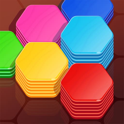 The game Hexa Stack