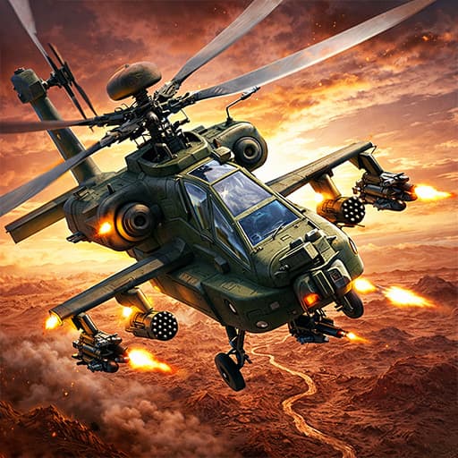 The game Gunship Strike Helicopter Game