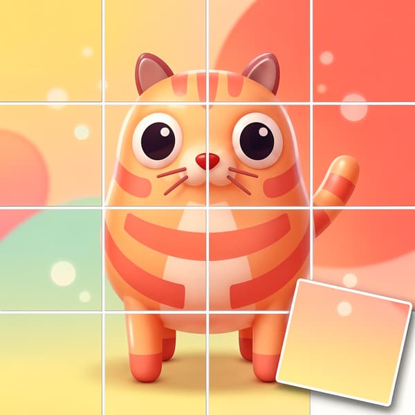 The game Critters Puzzle