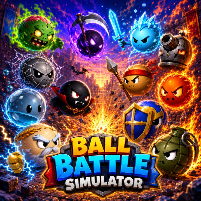 The game Ball Battle Simulator