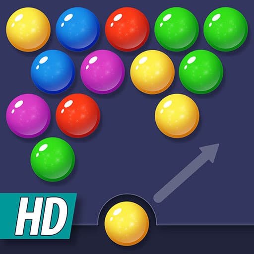 The game Bubble Shooter HD
