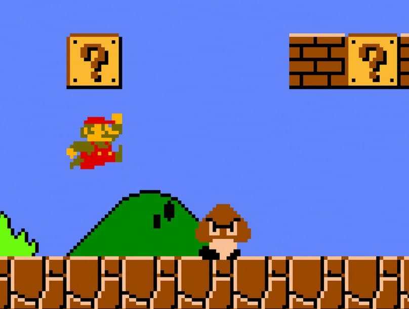 The game Super Mario Bros