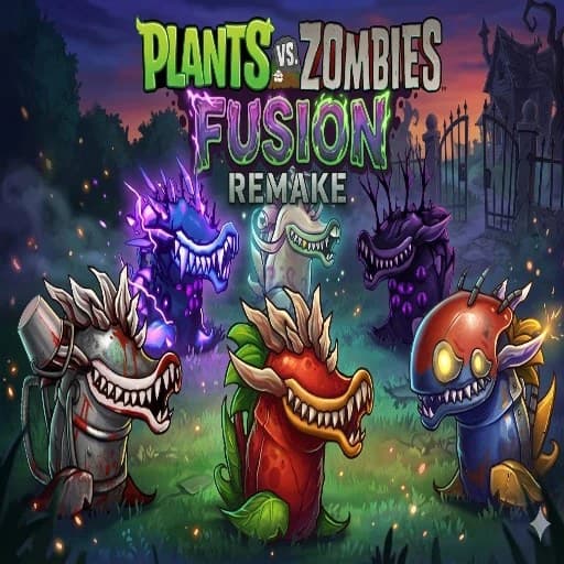 The game Plants vs Zombies Fusion Remake