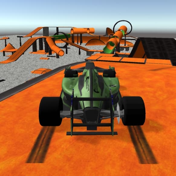 The game Formula Crazy Stunts