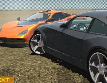 The game Game Racing 3D Scrap metal