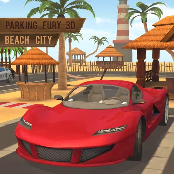 The game Parking Fury 3D: Beach City