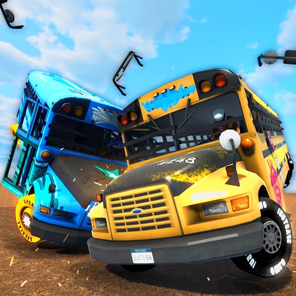 The game School Bus Demolition Derby