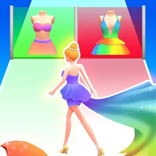 The game Fashion Girl Dancing Dress