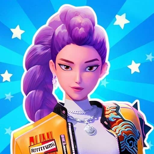 The game Cape Town Demon Hunters Puzzles: Rumi Huntrix