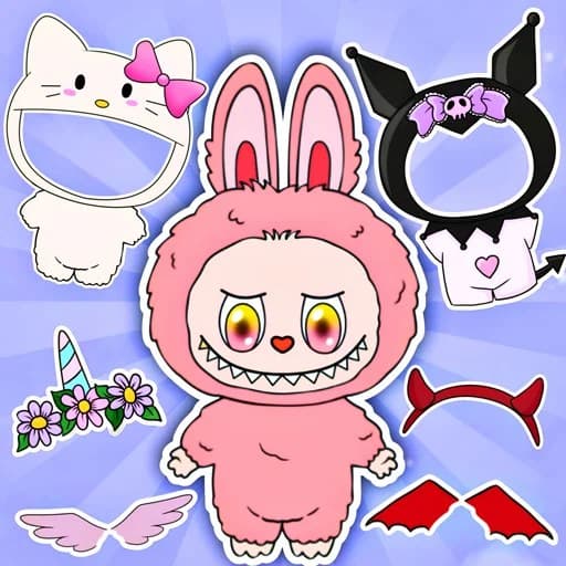 The game Labubu - Create Your Own Monster!