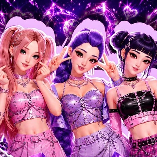 The game Cape Pop Stylist: Idol Girls