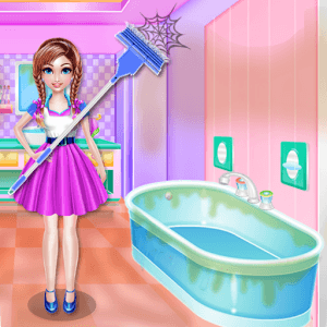 The game Highschool Girls House Сleaning