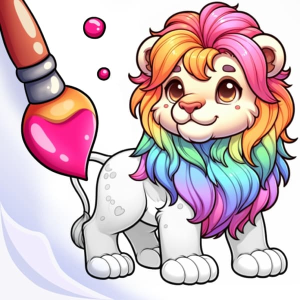 The game Magic Coloring Book