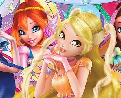 The game Winx Make Over Magic