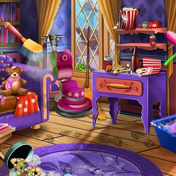 The game Dirty Palace Cleaning