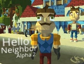 The game Hello Neighbor-(Alpha 2)