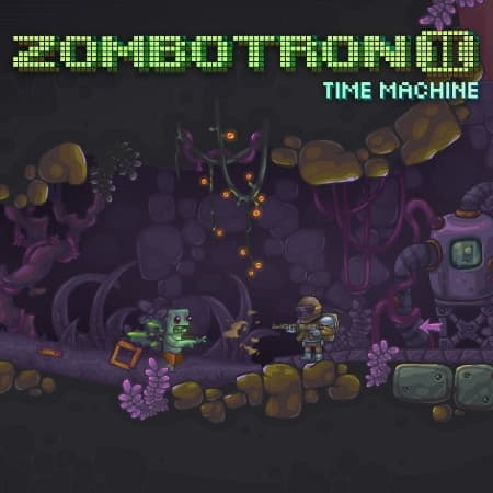 The game Zombotron 2 Time Machine